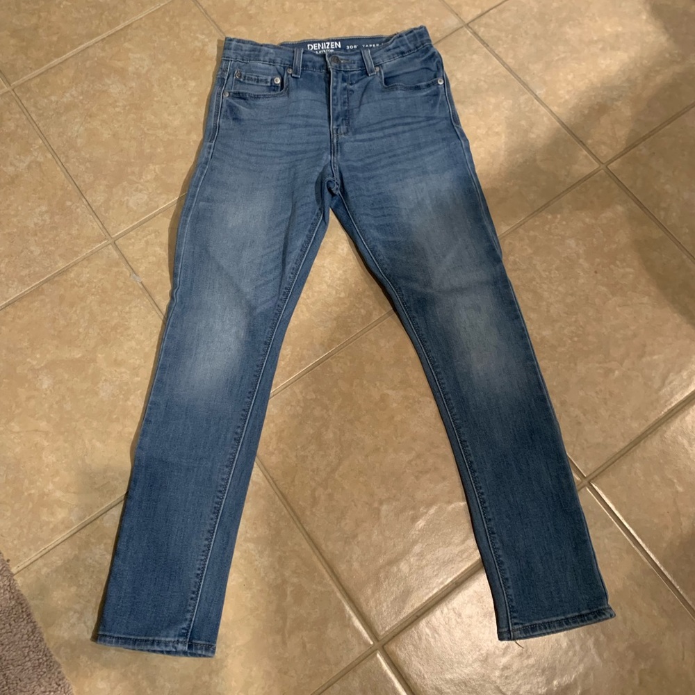 Levi’s Denizen 208 Taper Fit Size 14 Adjustable Waistband